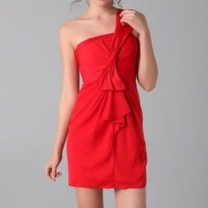 BCBGMAXAZRIA Women's Palais One Shoulder Cocktail Dress